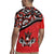 Canada Day Rugby Jersey Haida Maple Leaf Style Tattoo Red