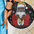 Santa Claus With African Traditional Costume Beach Blanket Christmas - Wonder Print Shop