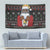 Santa Claus With African Traditional Costume Tapestry Christmas