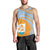 Anguilla Men Tank Top Coat Of Arms Cricket Style - Wonder Print Shop