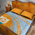 Anguilla Quilt Bed Set Coat Of Arms Cricket Style - Wonder Print Shop