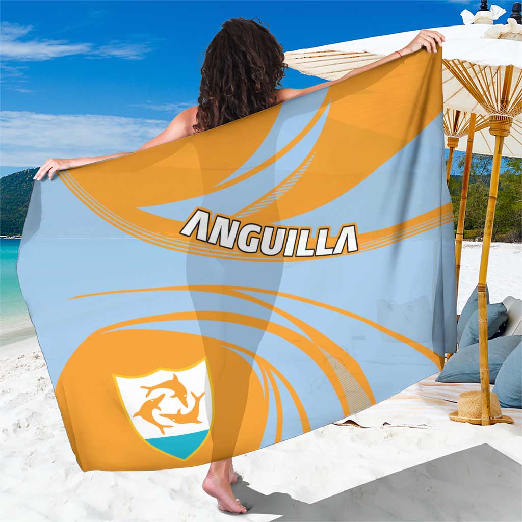 Anguilla Sarong Coat Of Arms Cricket Style