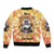 She Is Sunshine Skull Bomber Jacket Tie Dye Yellow - Wonder Print Shop