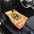 She Is Sunshine Skull Car Mats Tie Dye Yellow - Wonder Print Shop