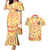 She Is Sunshine Skull Couples Matching Mermaid Dress and Hawaiian Shirt Tie Dye Yellow - Wonder Print Shop