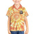 She Is Sunshine Skull Family Matching Off Shoulder Maxi Dress and Hawaiian Shirt Tie Dye Yellow - Wonder Print Shop