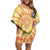 She Is Sunshine Skull Family Matching Off Shoulder Short Dress and Hawaiian Shirt Tie Dye Yellow - Wonder Print Shop