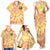 She Is Sunshine Skull Family Matching Tank Maxi Dress and Hawaiian Shirt Tie Dye Yellow - Wonder Print Shop