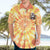 She Is Sunshine Skull Hawaiian Shirt Tie Dye Yellow - Wonder Print Shop