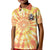 She Is Sunshine Skull Kid Polo Shirt Tie Dye Yellow - Wonder Print Shop