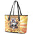 She Is Sunshine Skull Leather Tote Bag Tie Dye Yellow - Wonder Print Shop