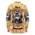 She Is Sunshine Skull Long Sleeve Shirt Tie Dye Yellow - Wonder Print Shop