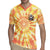 She Is Sunshine Skull Rugby Jersey Tie Dye Yellow - Wonder Print Shop