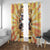 She Is Sunshine Skull Window Curtain Tie Dye Yellow - Wonder Print Shop