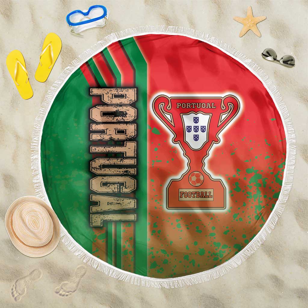 Portugal Football Beach Blanket Selecao das Quinas Soccer - Road To Champion