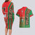 Portugal Football Couples Matching Long Sleeve Bodycon Dress and Hawaiian Shirt Selecao das Quinas Soccer - Road To Champion