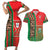 Portugal Football Couples Matching Short Sleeve Bodycon Dress and Hawaiian Shirt Selecao das Quinas Soccer - Road To Champion