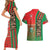 Portugal Football Couples Matching Short Sleeve Bodycon Dress and Hawaiian Shirt Selecao das Quinas Soccer - Road To Champion