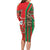 Portugal Football Family Matching Long Sleeve Bodycon Dress and Hawaiian Shirt Selecao das Quinas Soccer - Road To Champion