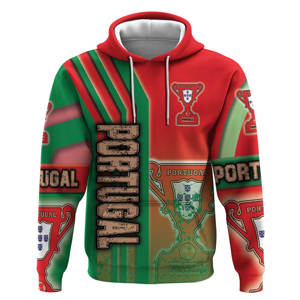 Portugal Football Hoodie Selecao das Quinas Soccer - Road To Champion