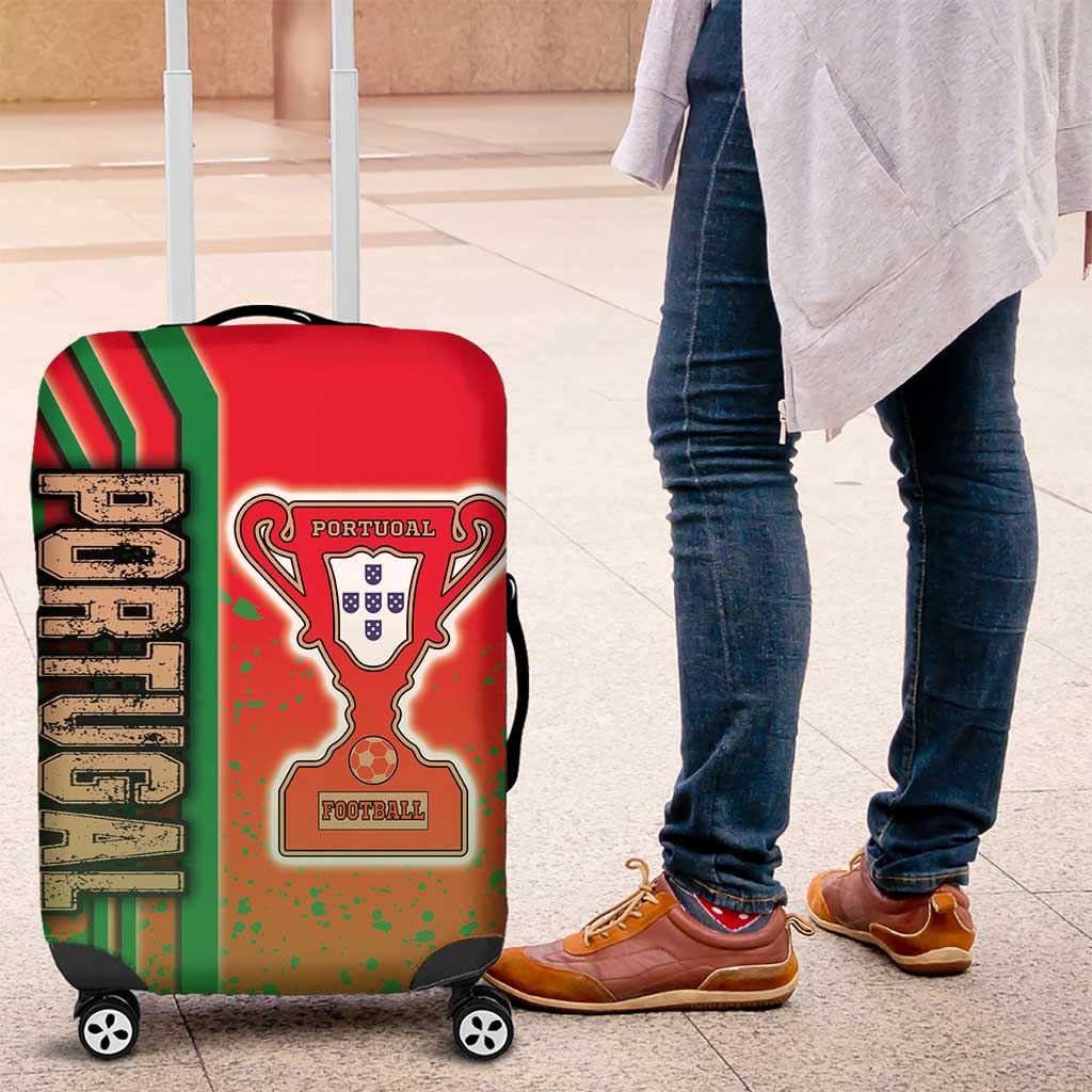 Portugal Football Luggage Cover Selecao das Quinas Soccer - Road To Champion - Wonder Print Shop