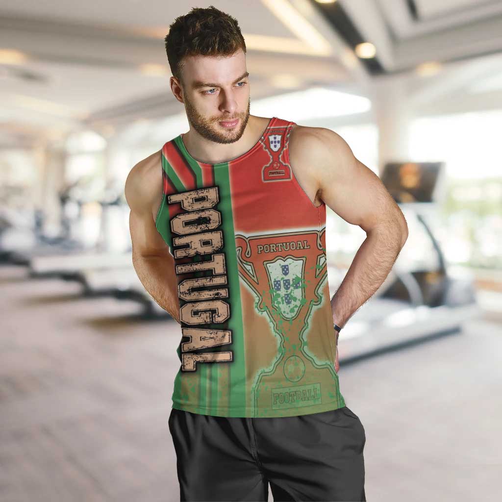 Portugal Football Men Tank Top Selecao das Quinas Soccer - Road To Champion - Wonder Print Shop