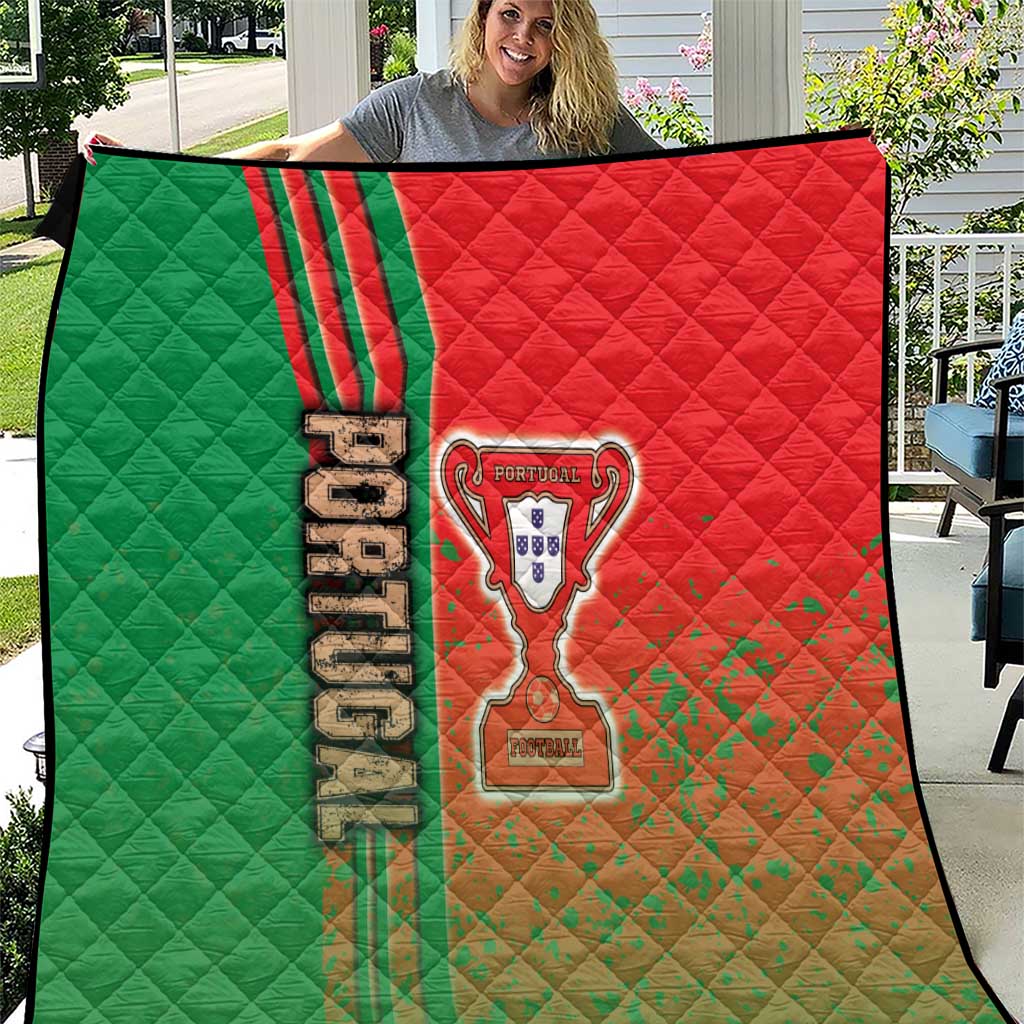 Portugal Football Quilt Selecao das Quinas Soccer - Road To Champion - Wonder Print Shop