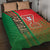 Portugal Football Quilt Bed Set Selecao das Quinas Soccer - Road To Champion - Wonder Print Shop