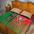 Portugal Football Quilt Bed Set Selecao das Quinas Soccer - Road To Champion - Wonder Print Shop