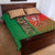 Portugal Football Quilt Bed Set Selecao das Quinas Soccer - Road To Champion - Wonder Print Shop