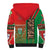 Portugal Football Sherpa Hoodie Selecao das Quinas Soccer - Road To Champion - Wonder Print Shop