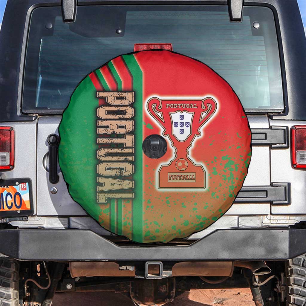 Portugal Football Spare Tire Cover Selecao das Quinas Soccer - Road To Champion - Wonder Print Shop