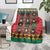 Black Nutcrackers Blanket Afro Christmas