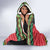 Black Nutcrackers Hooded Blanket Afro Christmas