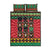 Black Nutcrackers Quilt Bed Set Afro Christmas - Wonder Print Shop