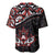 Canada Day Baseball Jersey Haida Maple Leaf Style Tattoo Black