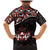 Canada Day Family Matching Mermaid Dress and Hawaiian Shirt Haida Maple Leaf Style Tattoo Black