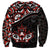 Canada Day Sweatshirt Haida Maple Leaf Style Tattoo Black