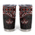 Canada Day Tumbler Cup Haida Maple Leaf Style Tattoo Black