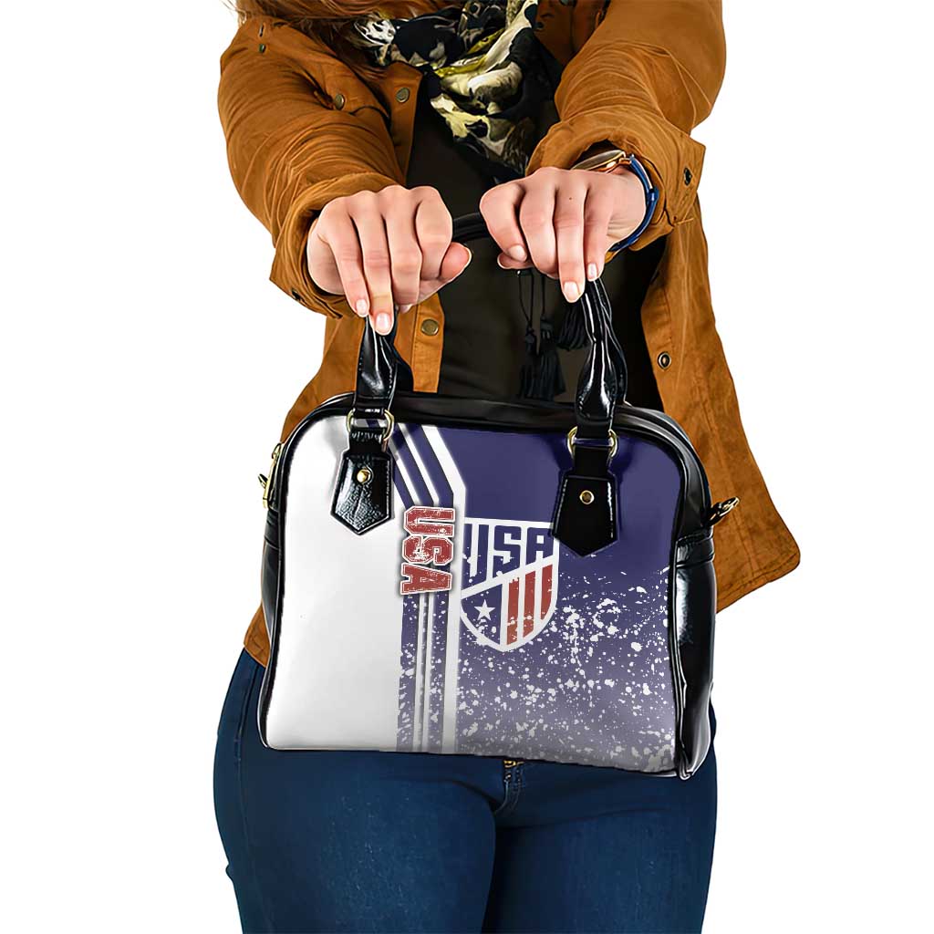 USA Soccer Shoulder Handbag The Stars and Stripes Football - Road To Champion - Wonder Print Shop