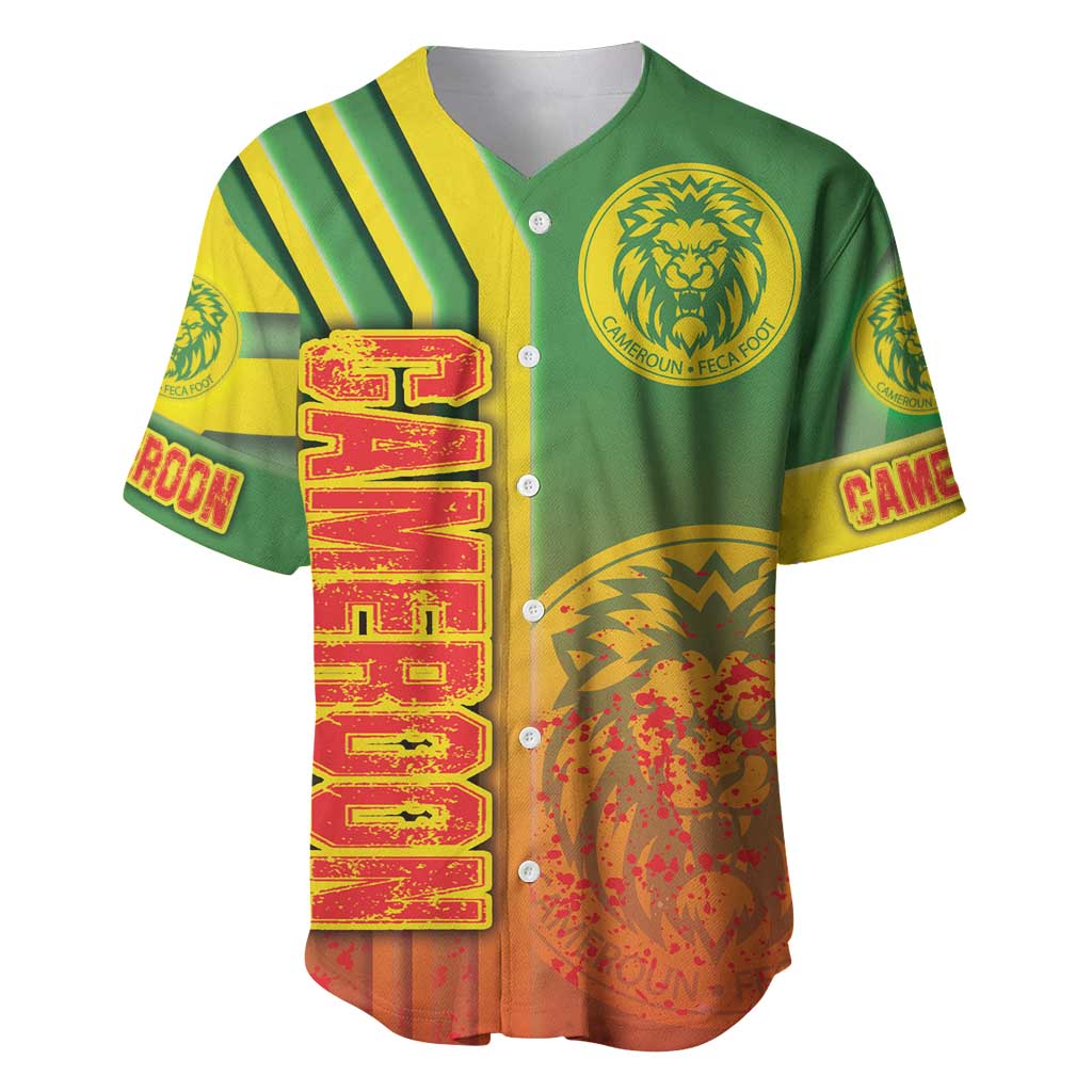 Cameroon Football Baseball Jersey Indomitable Lions Soccer - Road To Champion