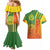 Cameroon Football Couples Matching Mermaid Dress and Hawaiian Shirt Indomitable Lions Soccer - Road To Champion