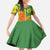 Cameroon Football Family Matching Long Sleeve Bodycon Dress and Hawaiian Shirt Indomitable Lions Soccer - Road To Champion