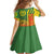 Cameroon Football Family Matching Long Sleeve Bodycon Dress and Hawaiian Shirt Indomitable Lions Soccer - Road To Champion