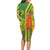 Cameroon Football Family Matching Long Sleeve Bodycon Dress and Hawaiian Shirt Indomitable Lions Soccer - Road To Champion