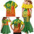 Cameroon Football Family Matching Mermaid Dress and Hawaiian Shirt Indomitable Lions Soccer - Road To Champion