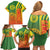 Cameroon Football Family Matching Off Shoulder Short Dress and Hawaiian Shirt Indomitable Lions Soccer - Road To Champion