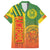 Cameroon Football Family Matching Short Sleeve Bodycon Dress and Hawaiian Shirt Indomitable Lions Soccer - Road To Champion