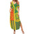 Cameroon Football Family Matching Summer Maxi Dress and Hawaiian Shirt Indomitable Lions Soccer - Road To Champion