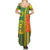 Cameroon Football Family Matching Summer Maxi Dress and Hawaiian Shirt Indomitable Lions Soccer - Road To Champion